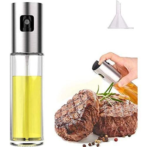 2 Pièces Bouteille spray pour huile ou vinaigre,vaporisateur d'huile de cuisine